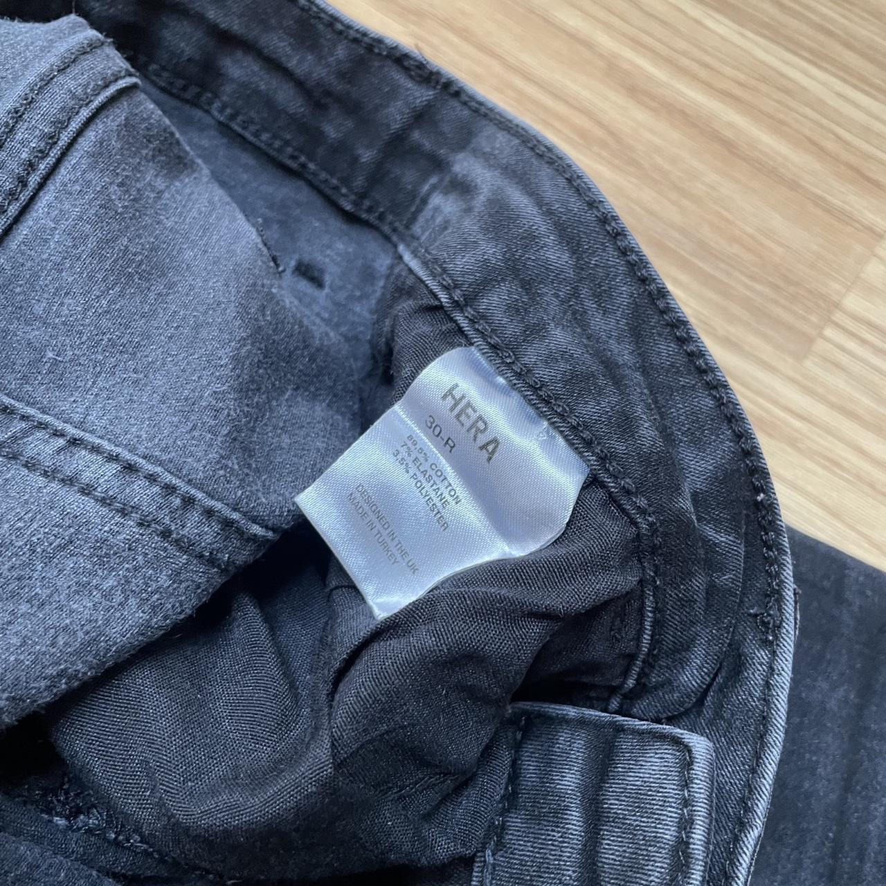 Men’s HERA spray on jeans • Dark grey colour •... - Depop