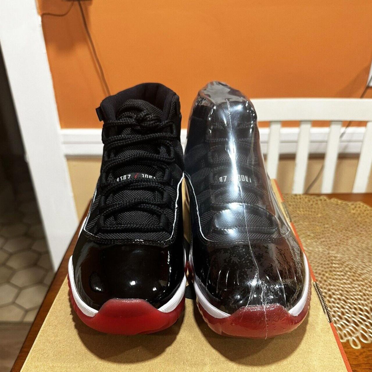 jordan retro 11 bred size 7y