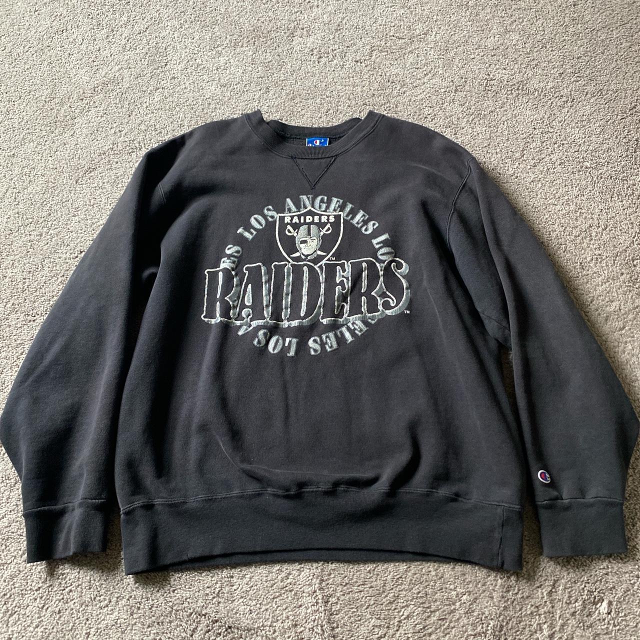 Vintage Oakland Raiders Champion Crewneck Sweatshirt