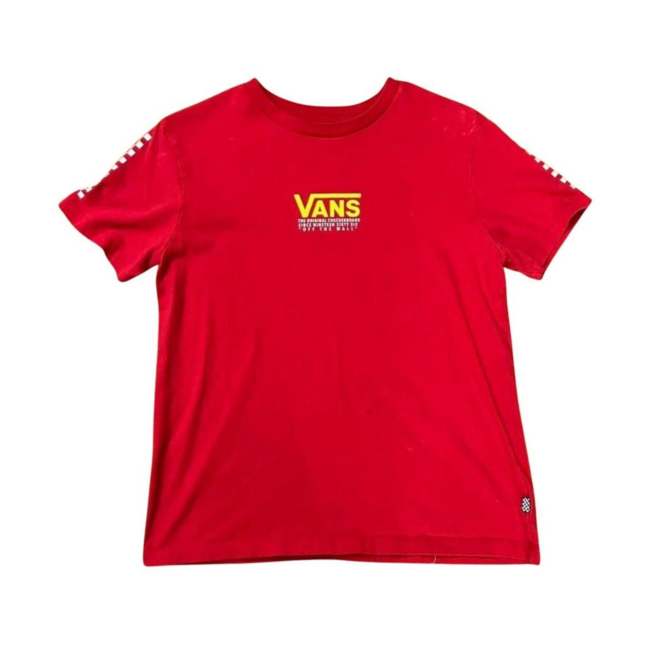 Vans t shop shirt tag