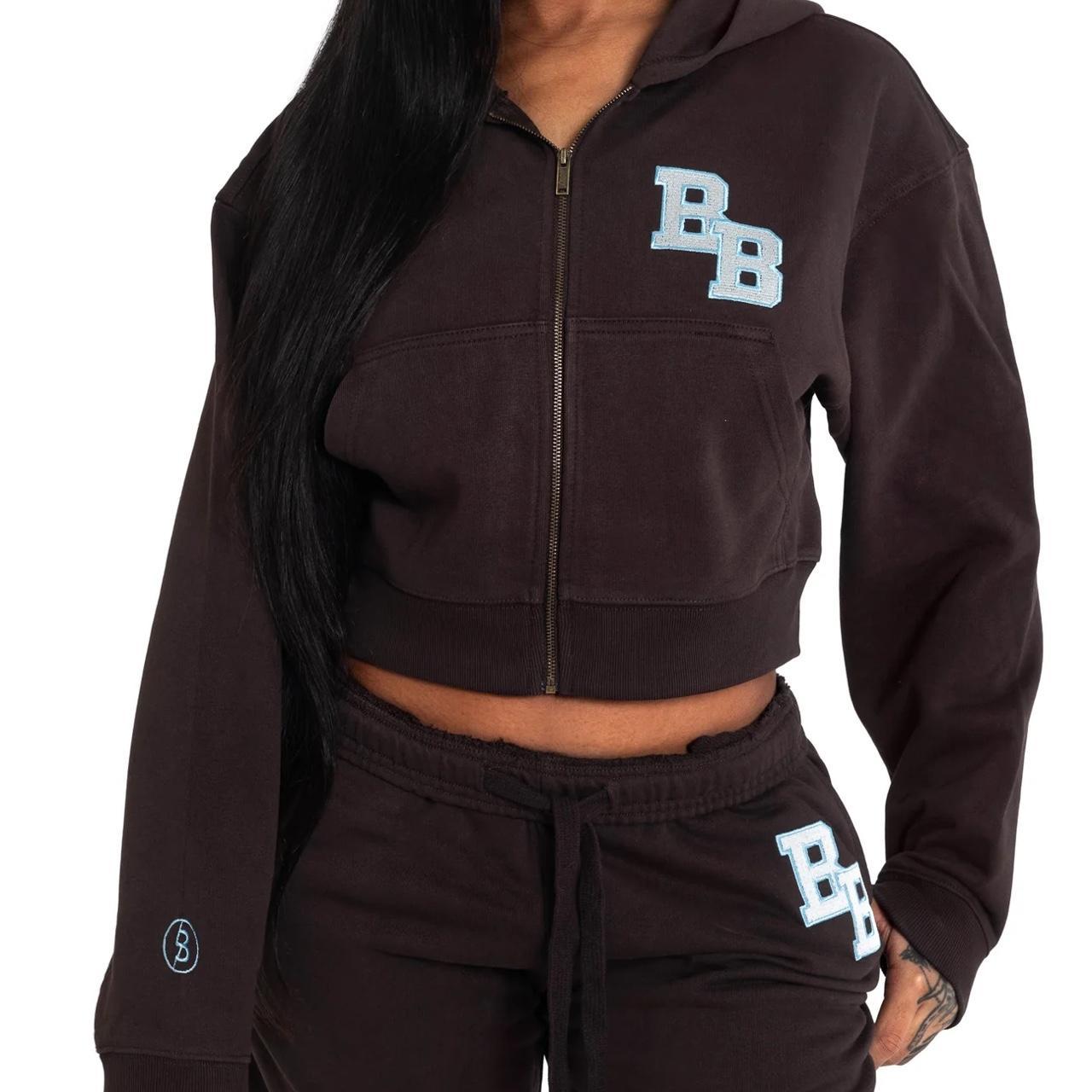 BODY UNIVERSITY HOODIE 2.0 (BROWN/TIFFANY BLUE)