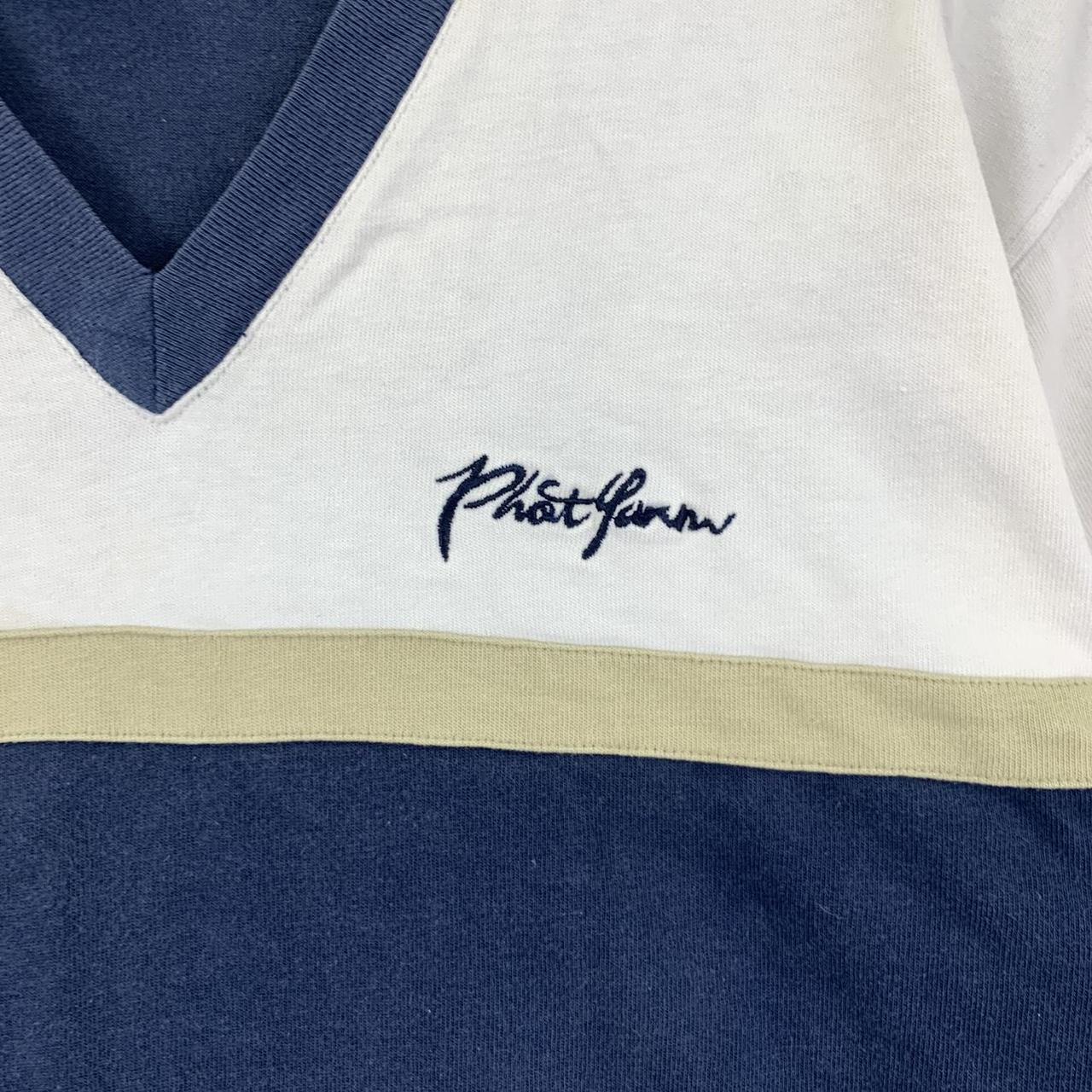 00年代 USA製 PHAT FARM ファットファーム ロゴプリントTシャツ