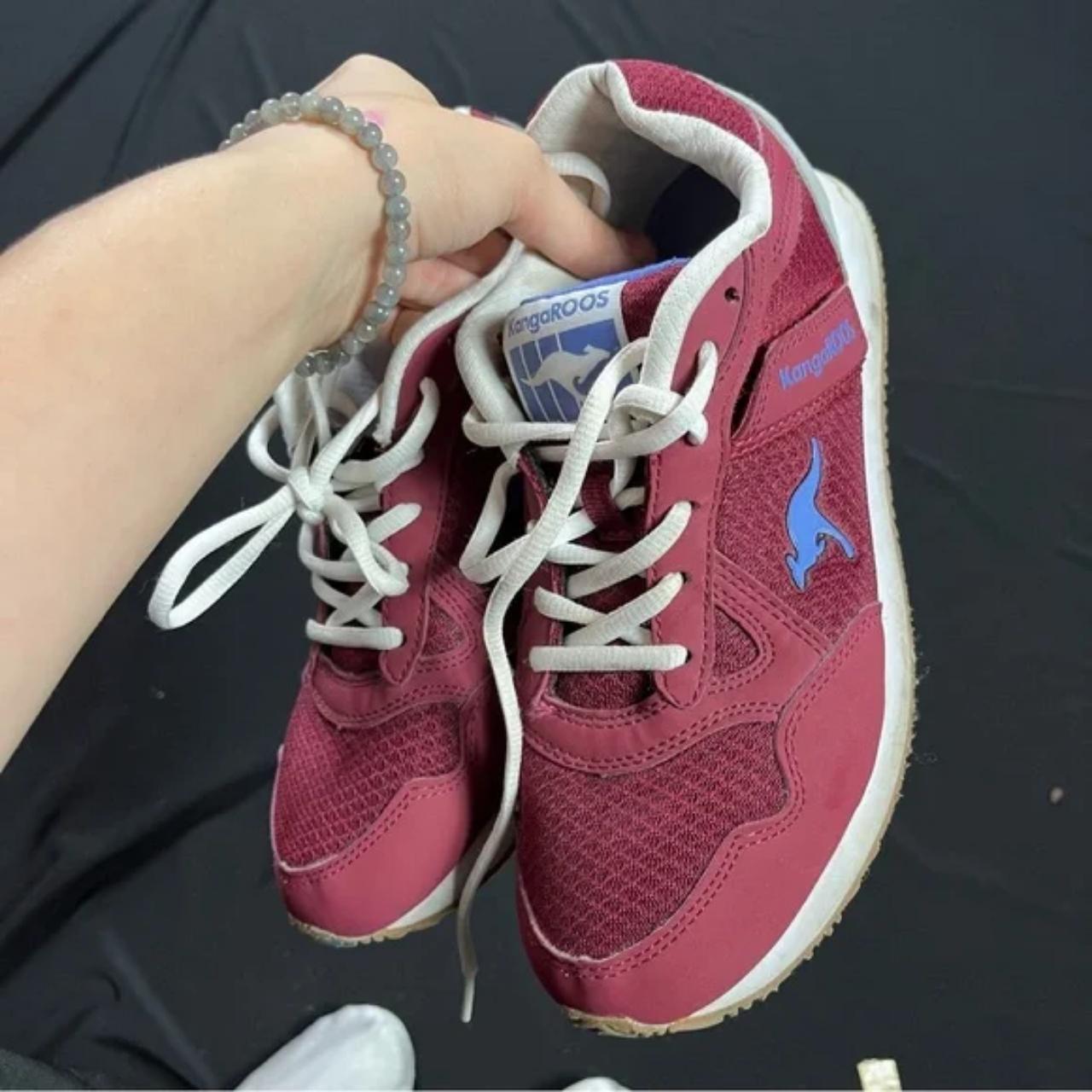 KangaROOS Women's Burgundy Trainers (2)