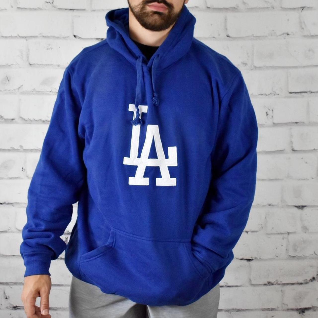 CLOR LA Dodgers Electric Blue White Felt Depop