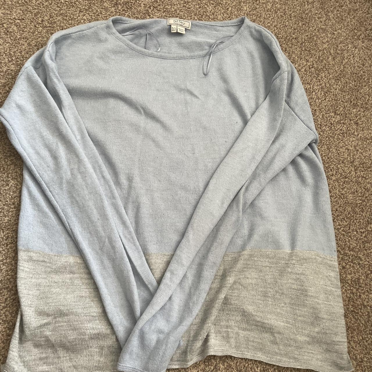 Fat face jumper Two tone jumper Size 8 - Depop