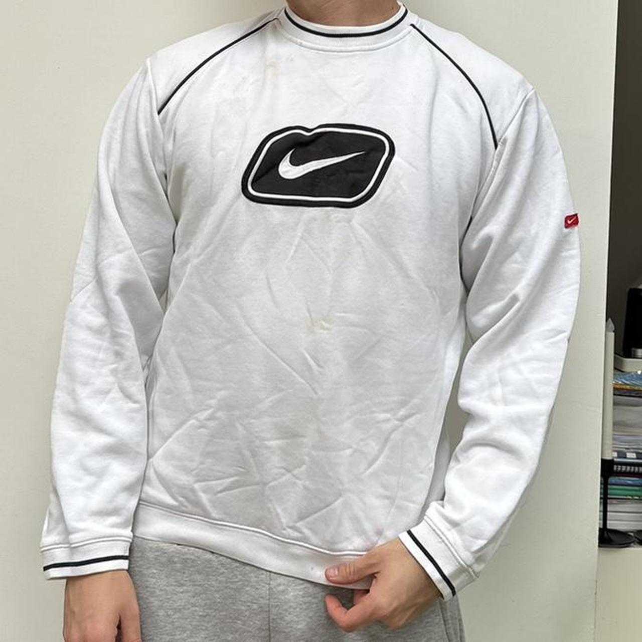 mens white nike jumper