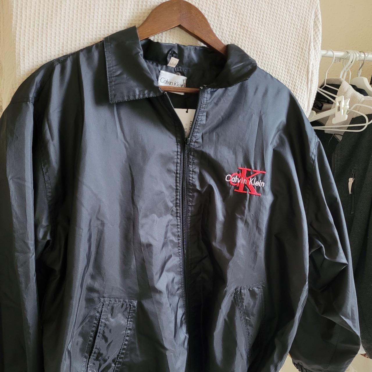 Oversized Vintage Calvin Klein Jacket, unworn with... - Depop