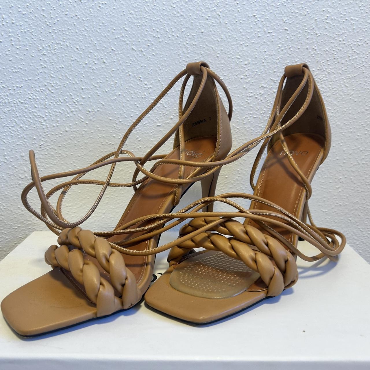 novo strappy heels