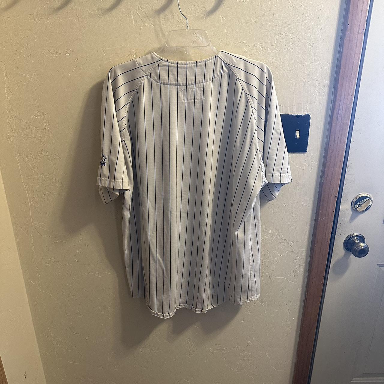 Lightly used, vintage 90s Chicago cubs jersey, black - Depop