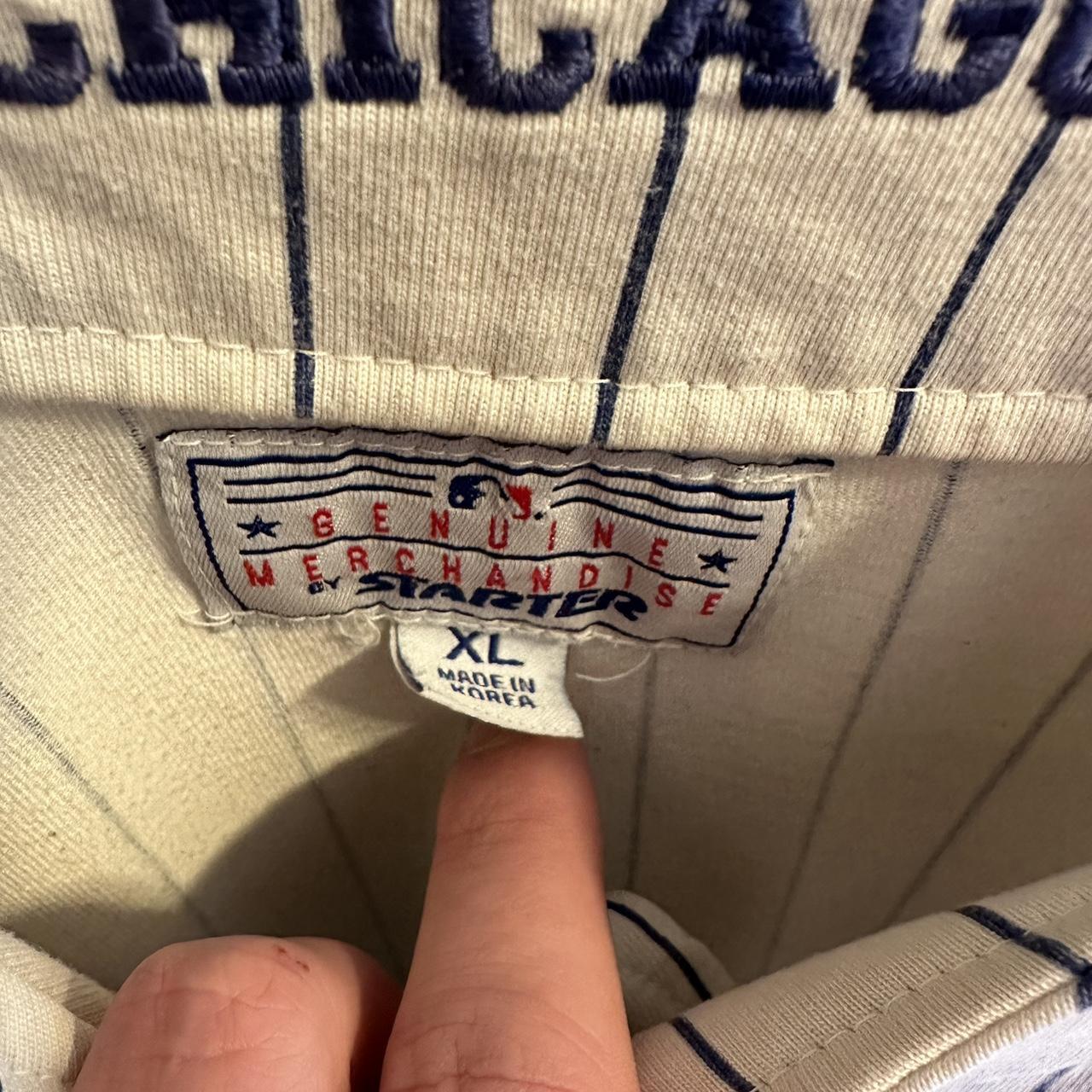 Lightly used, vintage 90s Chicago cubs jersey, black - Depop