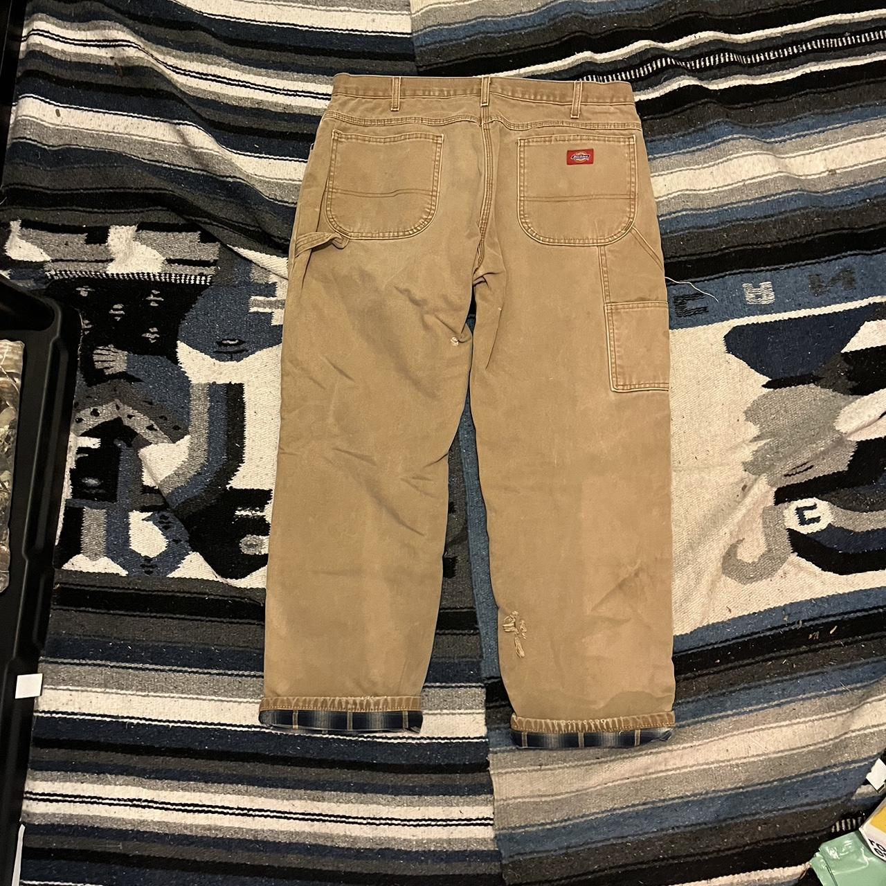 Dickies flannel hot sale lined pants