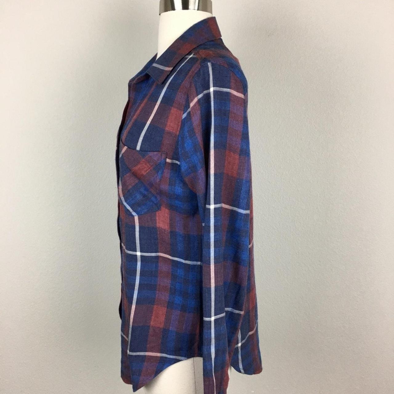 Source Unknown Women's Blouse - Red/Blue - S – Cl… - image 4