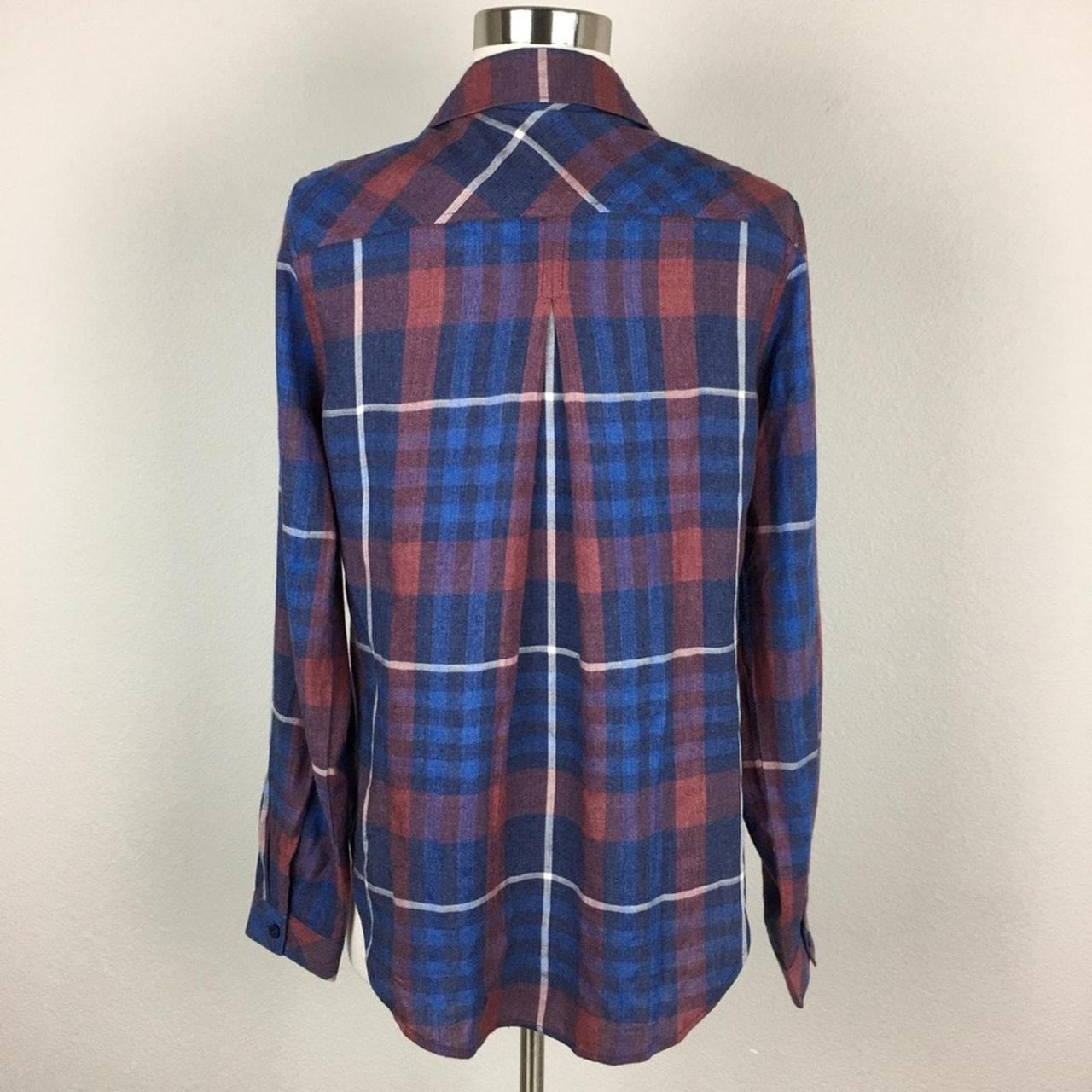 Source Unknown Women's Blouse - Red/Blue - S – Cl… - image 6