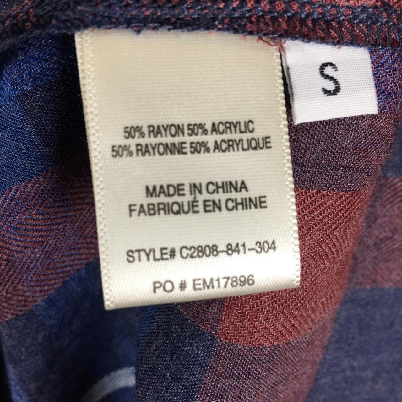 Source Unknown Women's Blouse - Red/Blue - S – Cl… - image 7