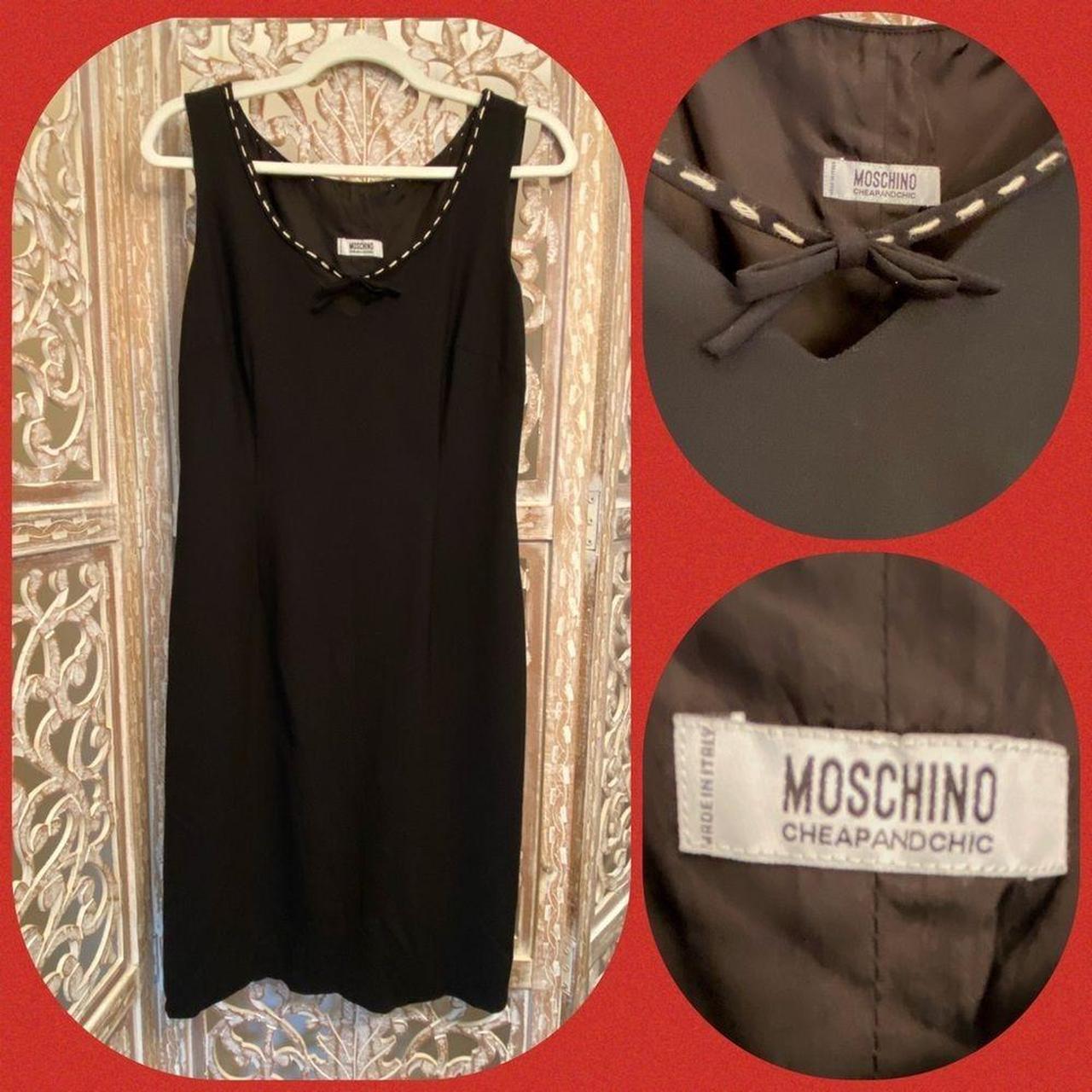 Moschino cheap and store chic black dress