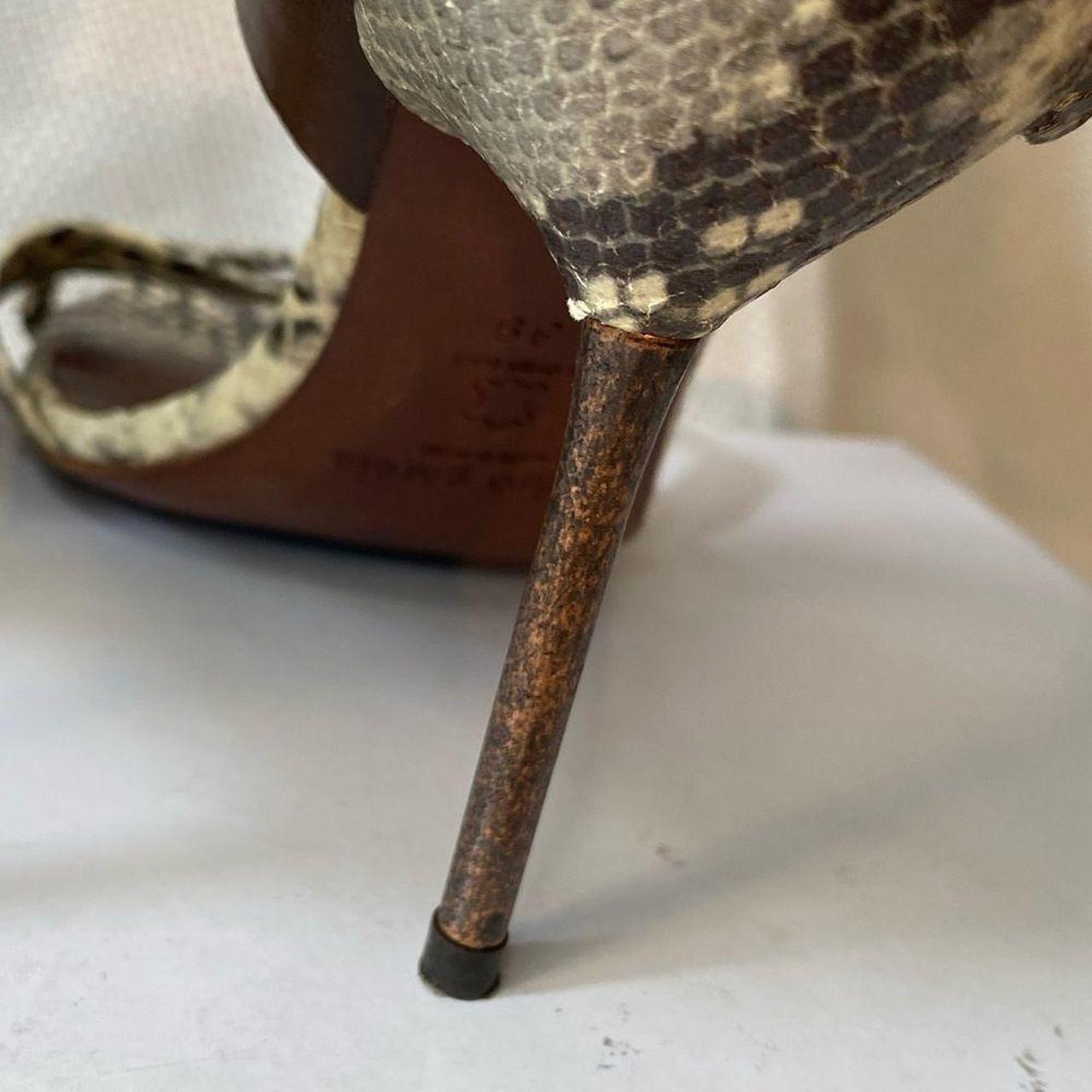 Pedro Garcia shops Snakeskin Heels