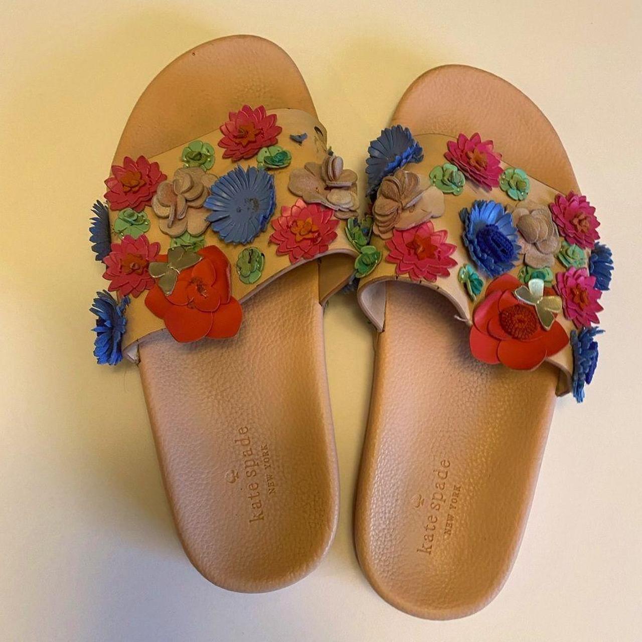 Kate spade hot sale flower sandals