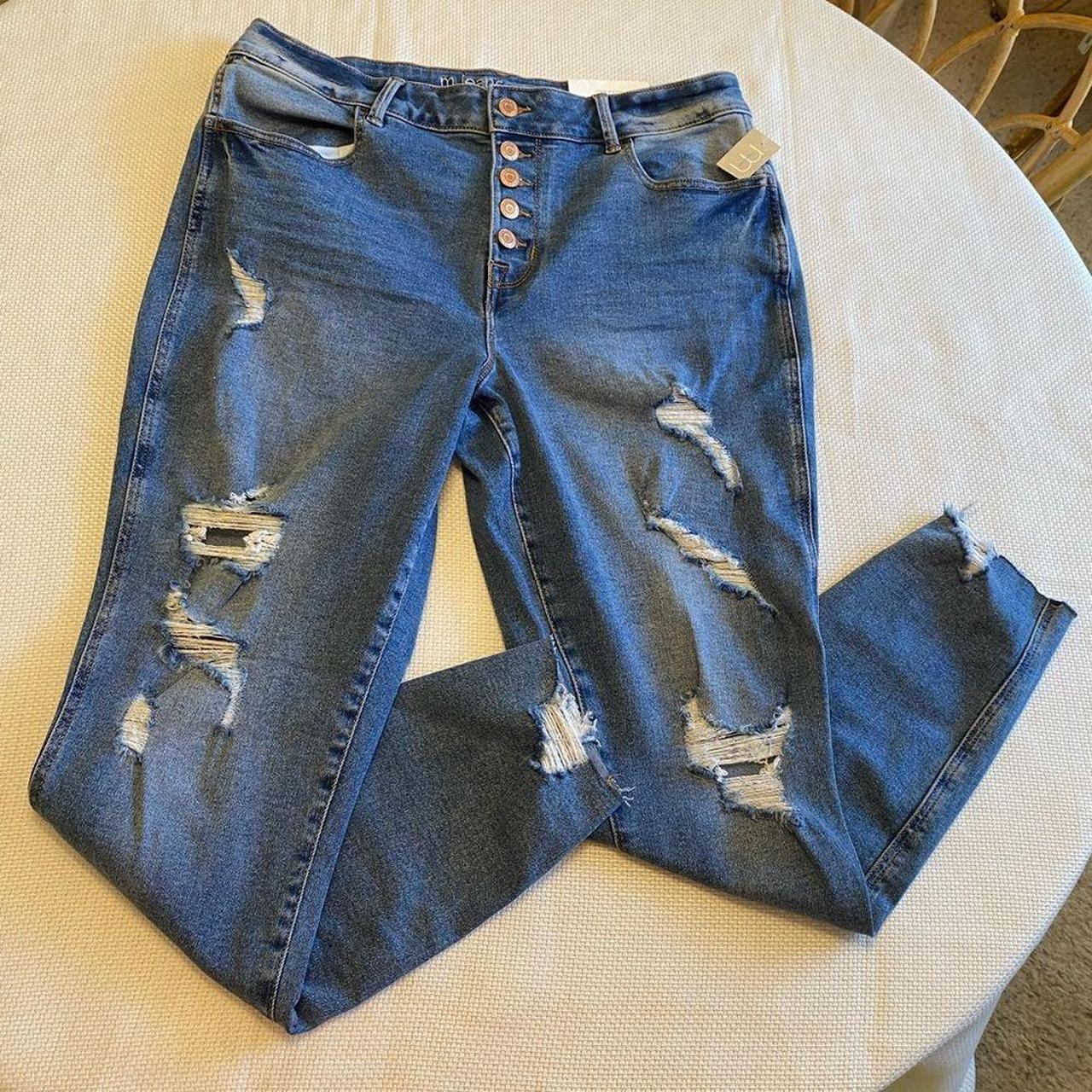 Maurices Button Fly Jeans Plus Size Plus Size Everflex™ High Rise