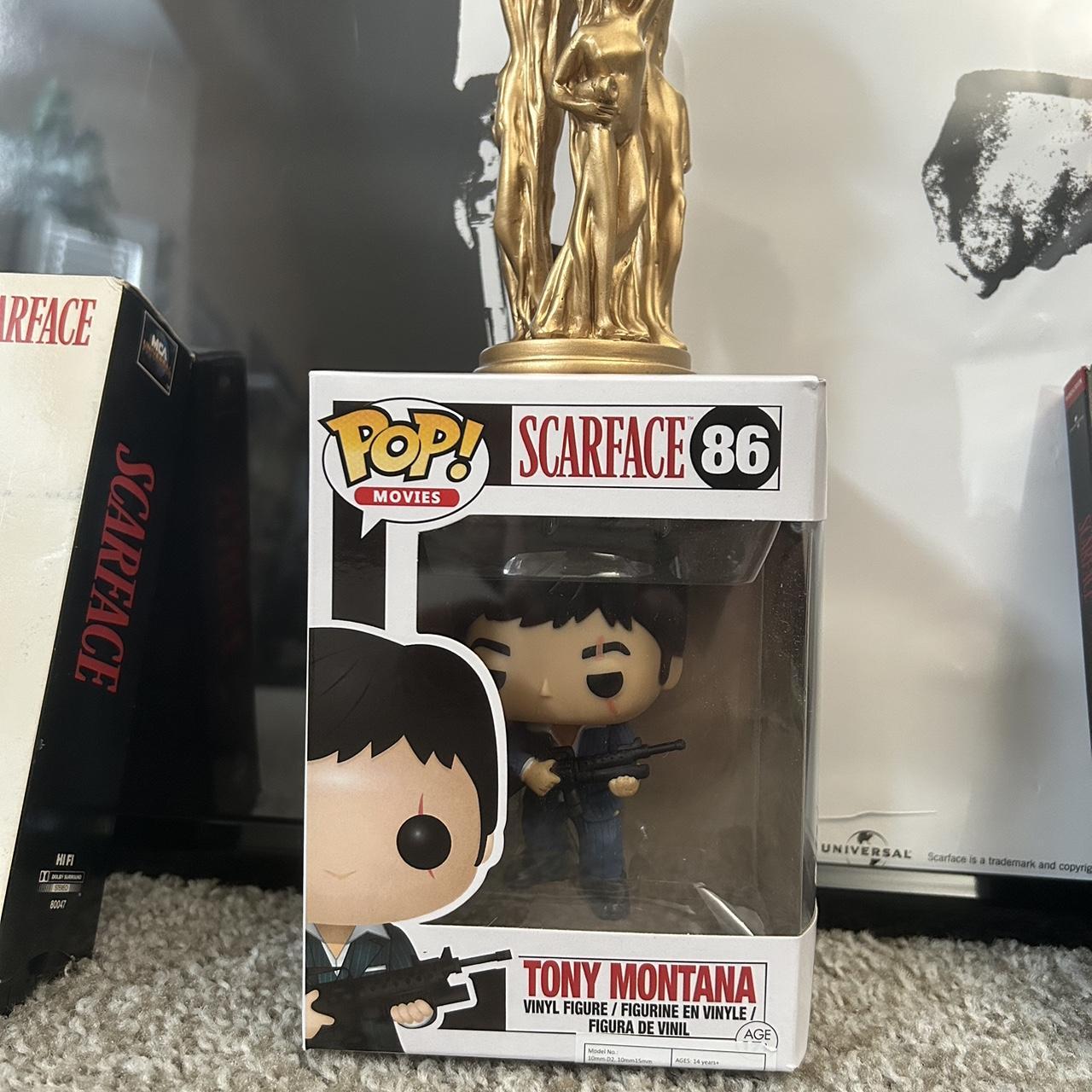 RARE SCARFACE TONY MONTANA FUNKO POP 2014 OFFICIAL... - Depop