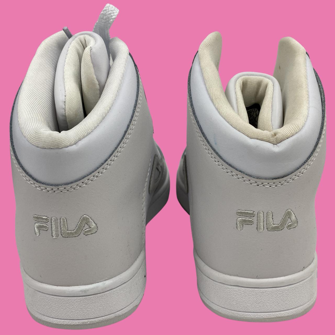 03BULKY01-MA FILA high top sneakers in white/ice... - Depop