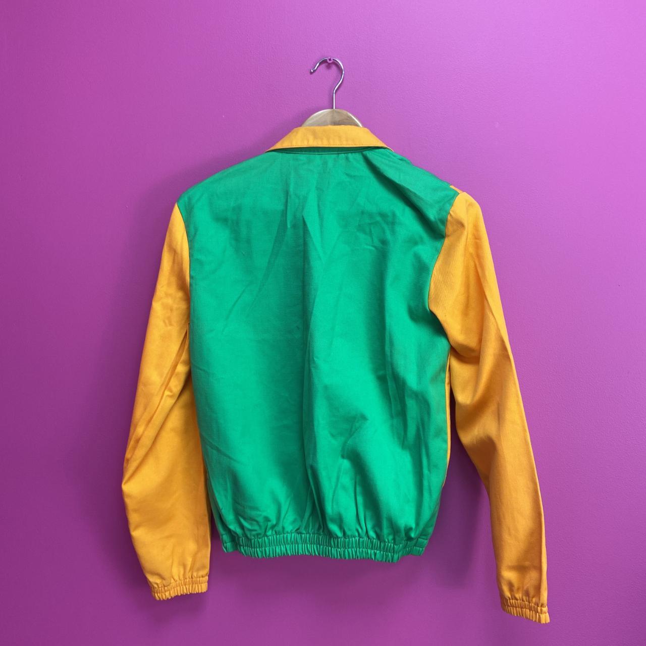 105344-NO LEVIS green and yellow mens jacket -... - Depop