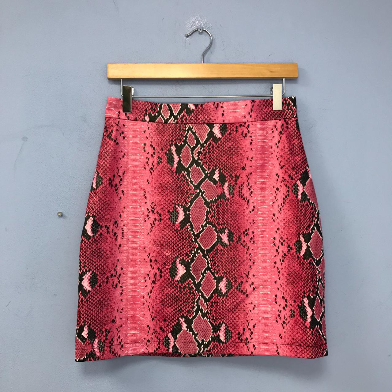 Guess snake outlet print skirt