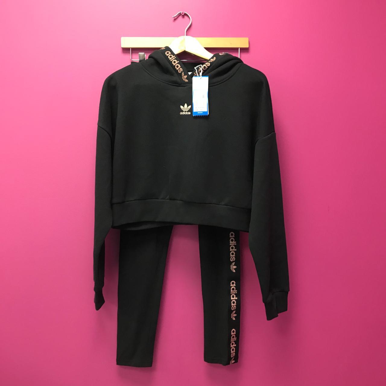 Rose gold outlet adidas tracksuit