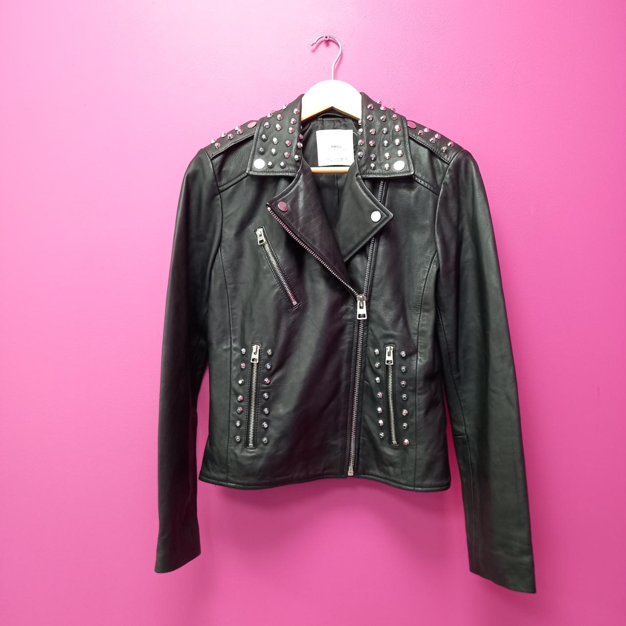 Mango zipped hotsell biker jacket