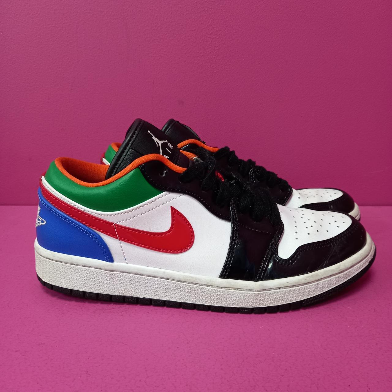 43E202 NIKE AIR JORDAN Trainers Multicoloured Depop