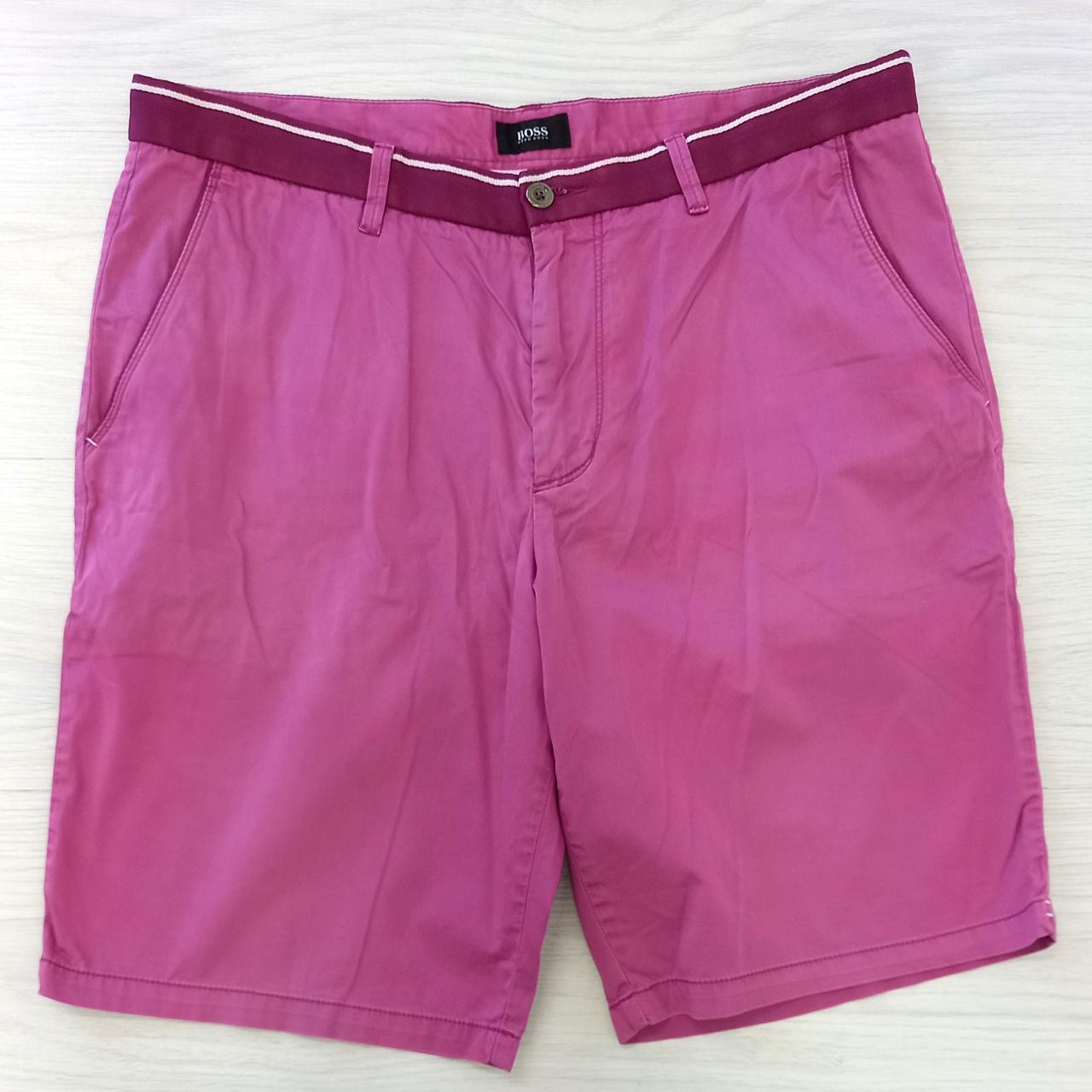 Pink hugo boss shorts online