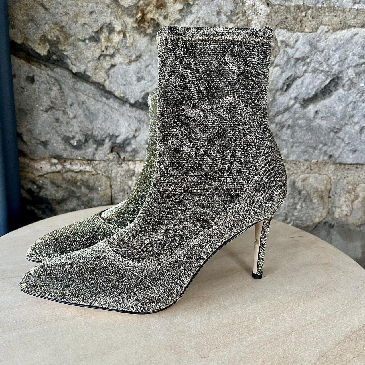 Sam Edelman Olson Glitter Sock Boots US 7.5 UK. Depop