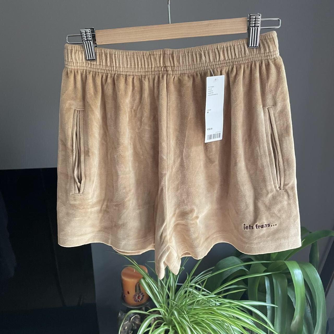 Urban outfitters iets frans camel Velour Joggers. Depop