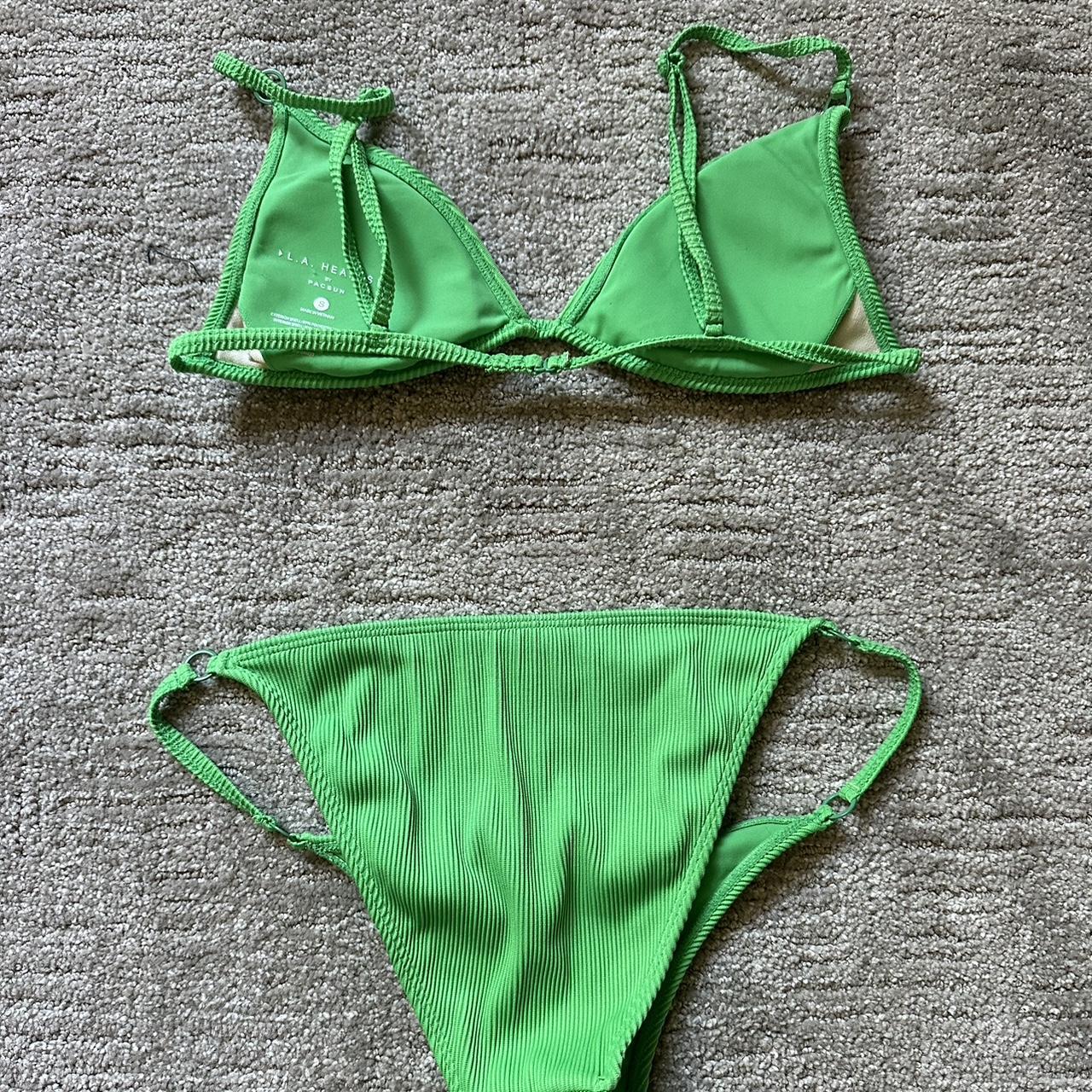 LA Hearts by PacSun Womens Green Bikini-and-tankini-tops | Depop