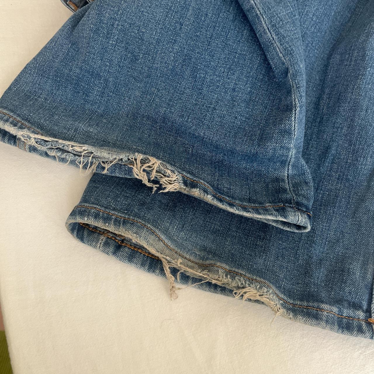 Zara flared jeans Stretchy and comfortable, mid... - Depop