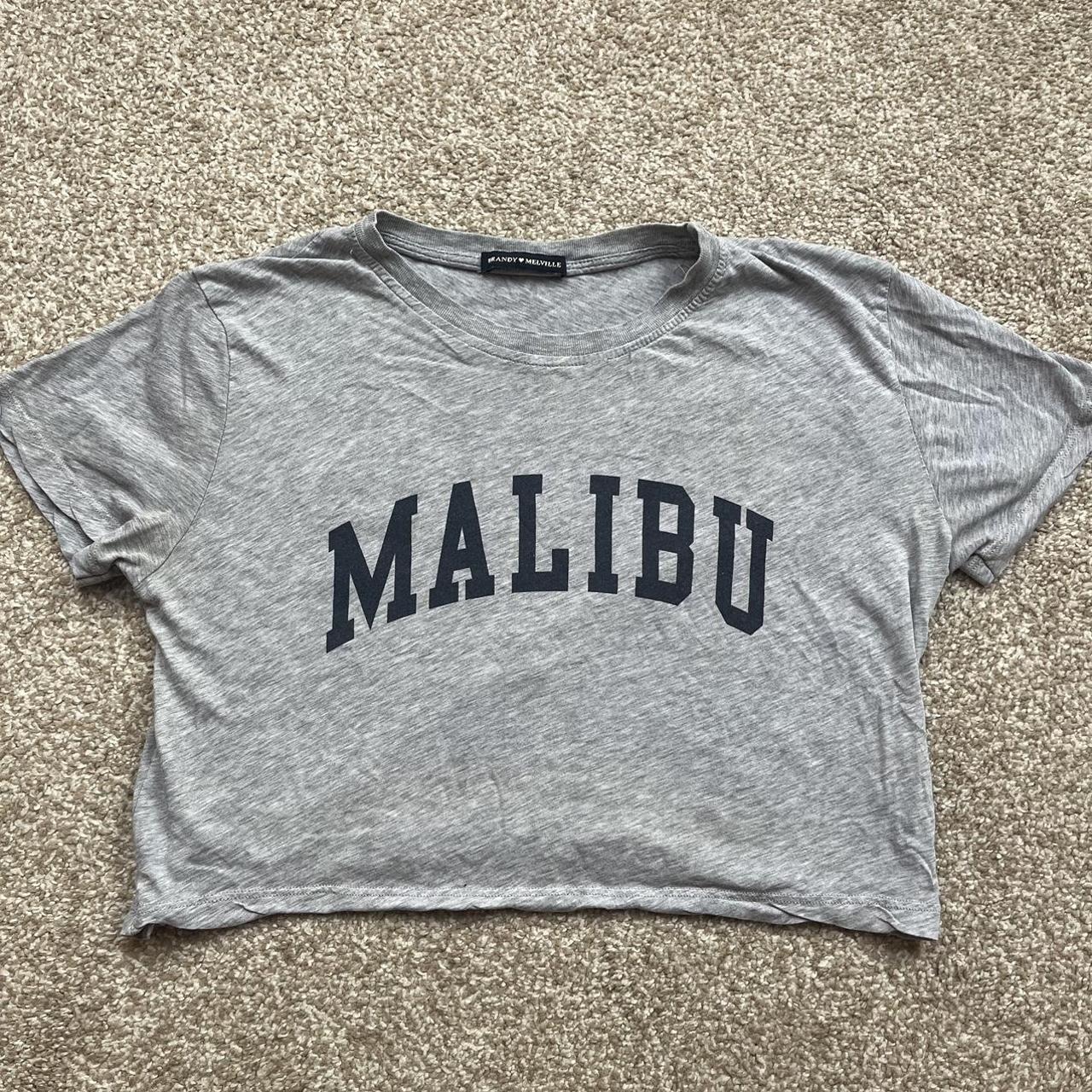 Brandy Melville Malibu cropped tee brandymelville... Depop