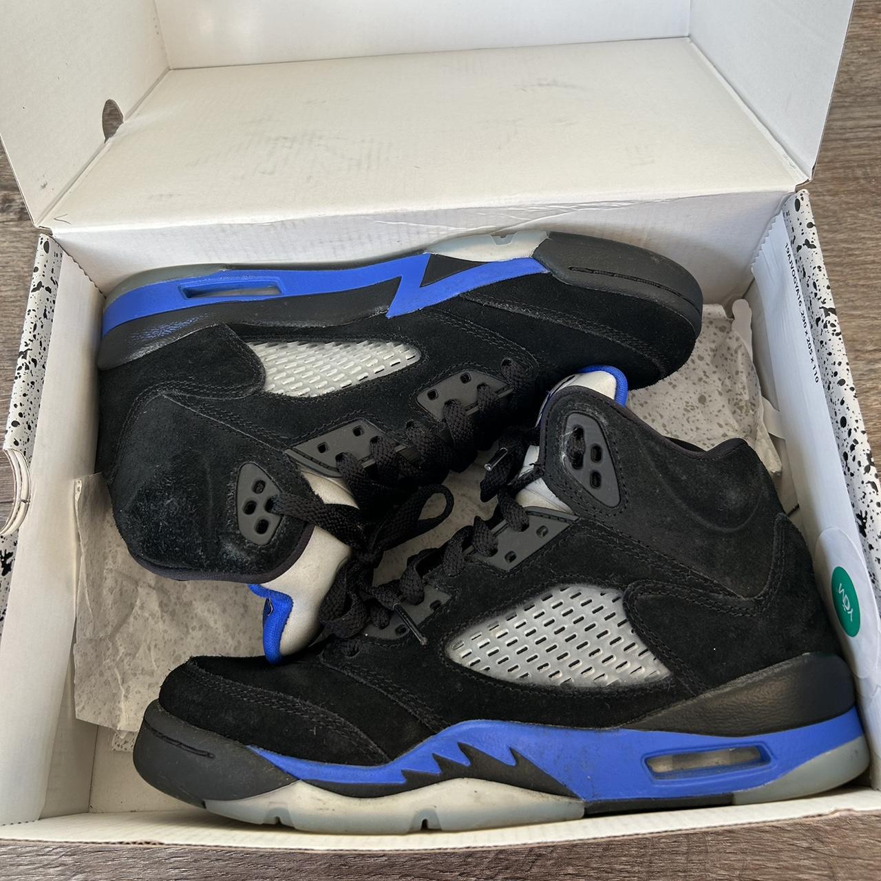 blue jordan 5a