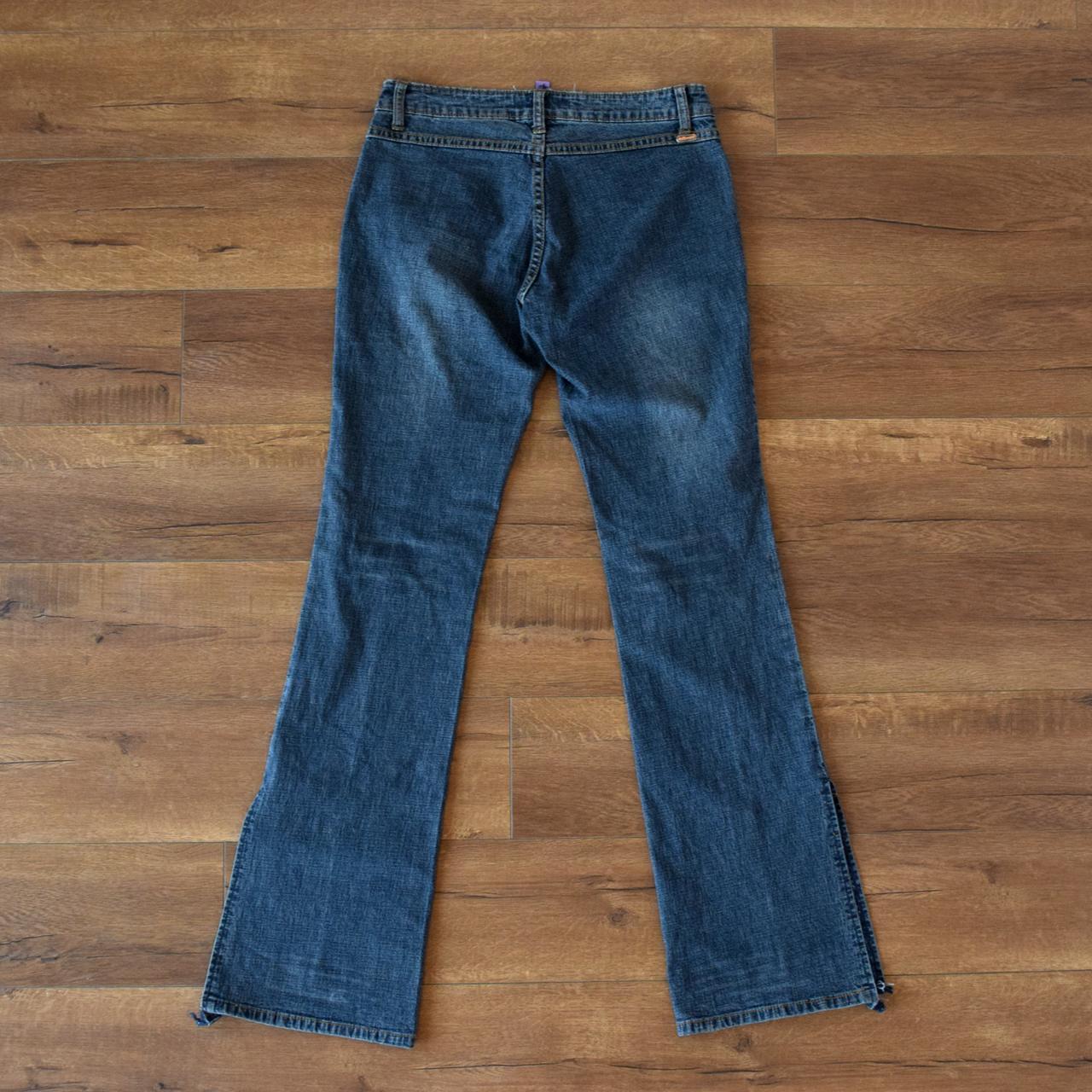 y2k dollhouse low rise jeans vintage flare... - Depop