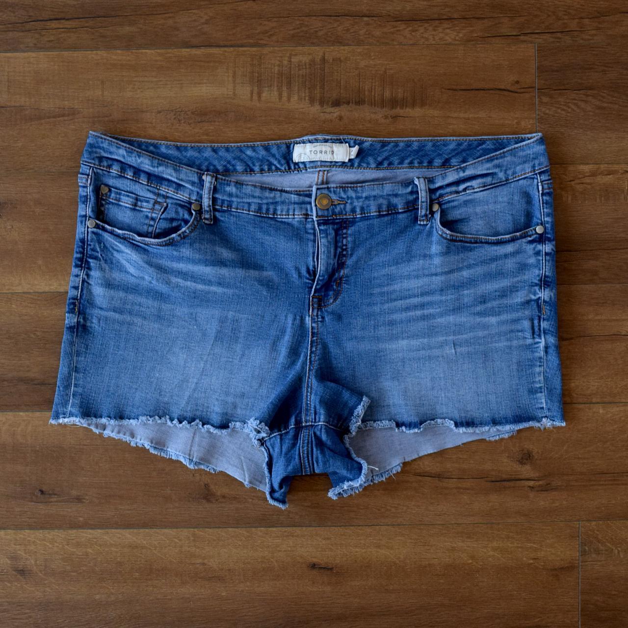 Torrid cheap denim shorts