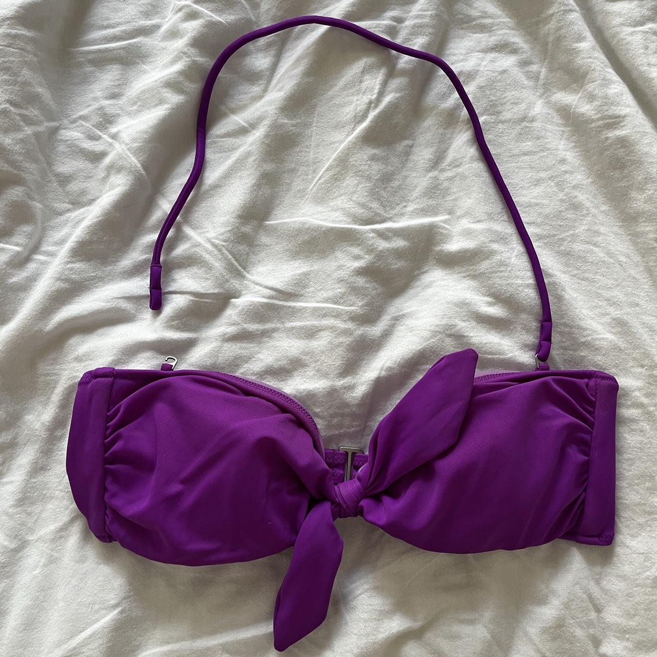 Victorias Secret Womens Purple Bikini And Tankini Tops Depop 0488
