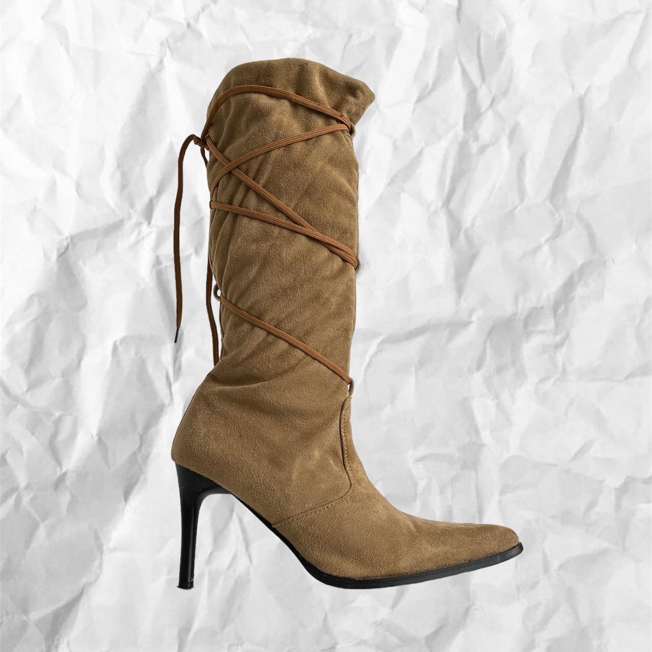 Womens Tan Boots Depop 