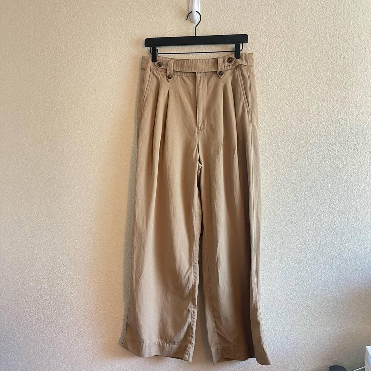 Madewell Women's Tan Trousers | Depop