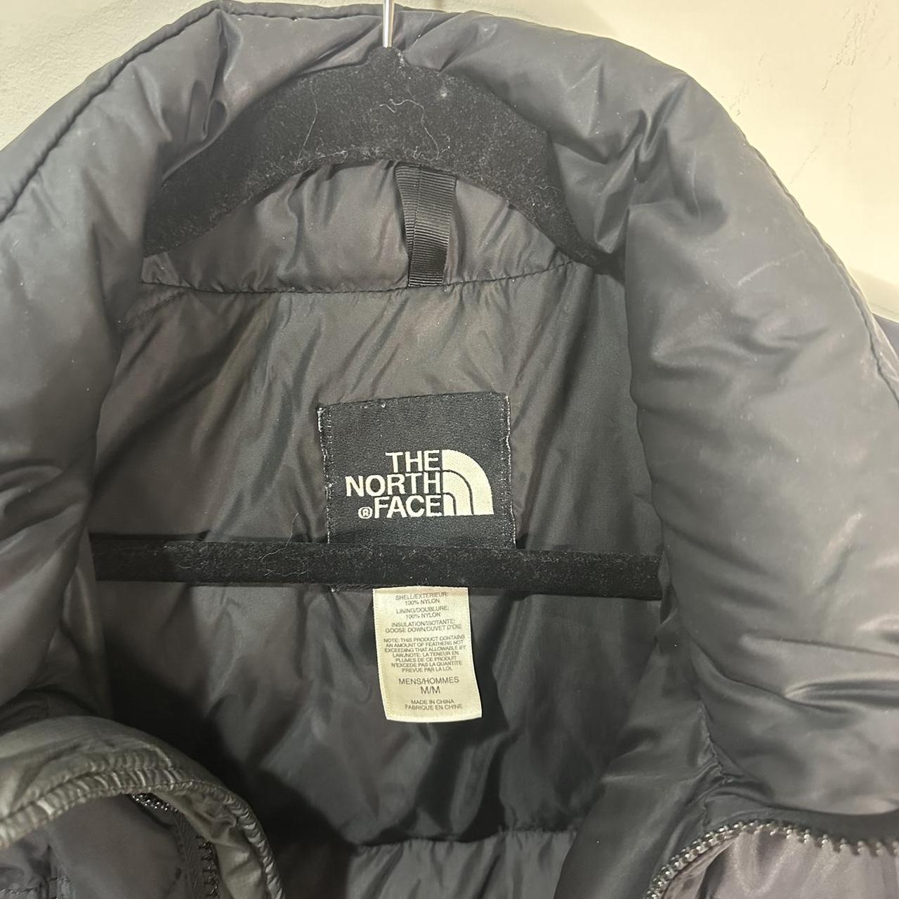 Men's North Face Puffer Jacket Size M 700 Black and... - Depop