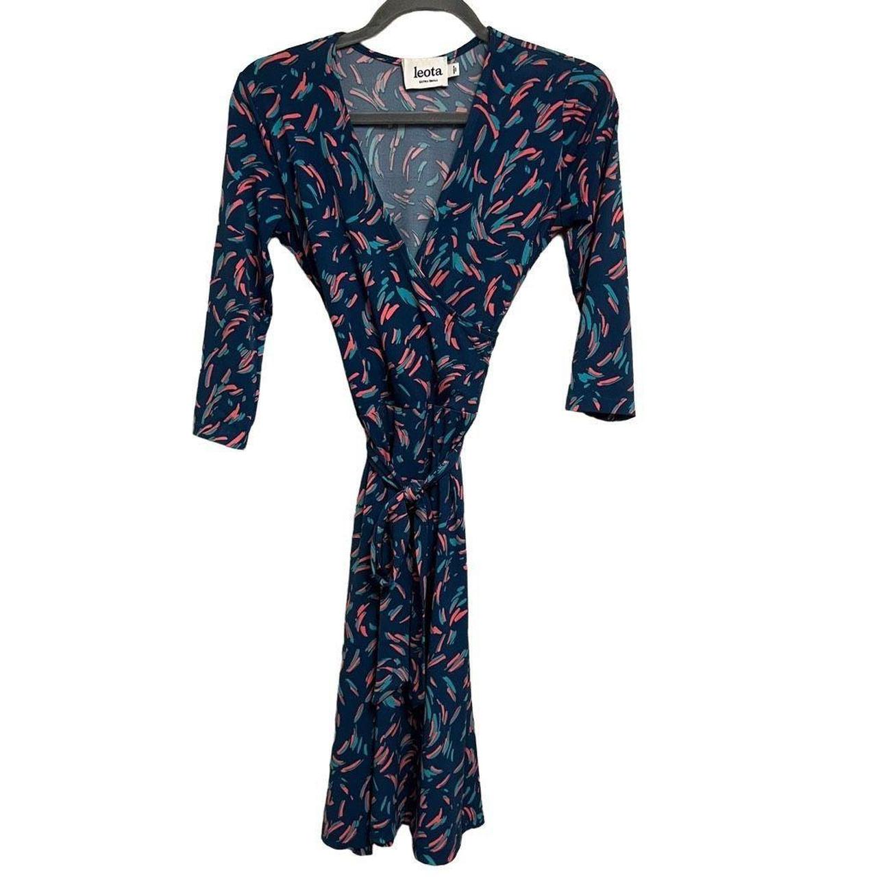 Leota wrap outlet dress