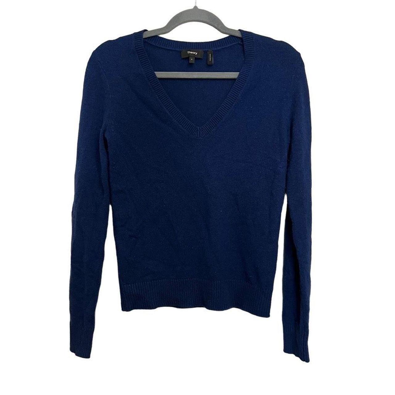 Theory blue sweater sale