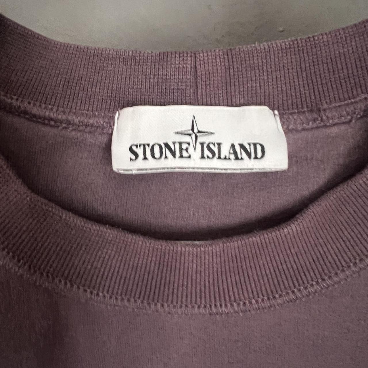 Stone Island Men's Pink and Purple Sweatshirt (2)