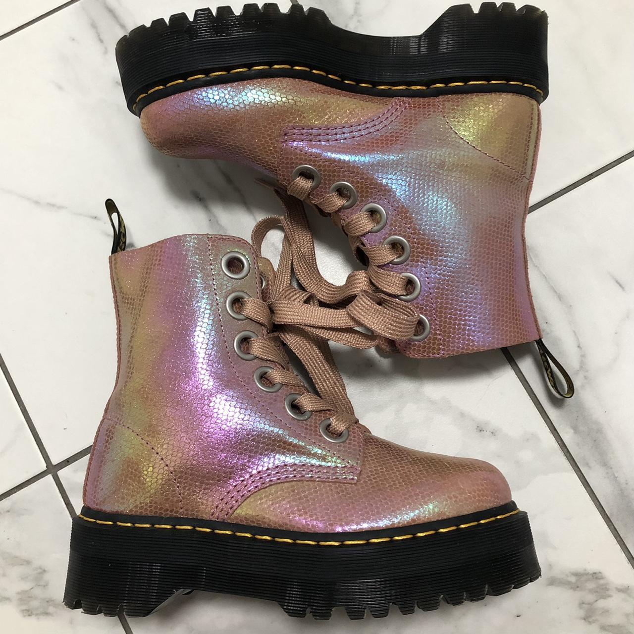 Dr martens molly discount pink