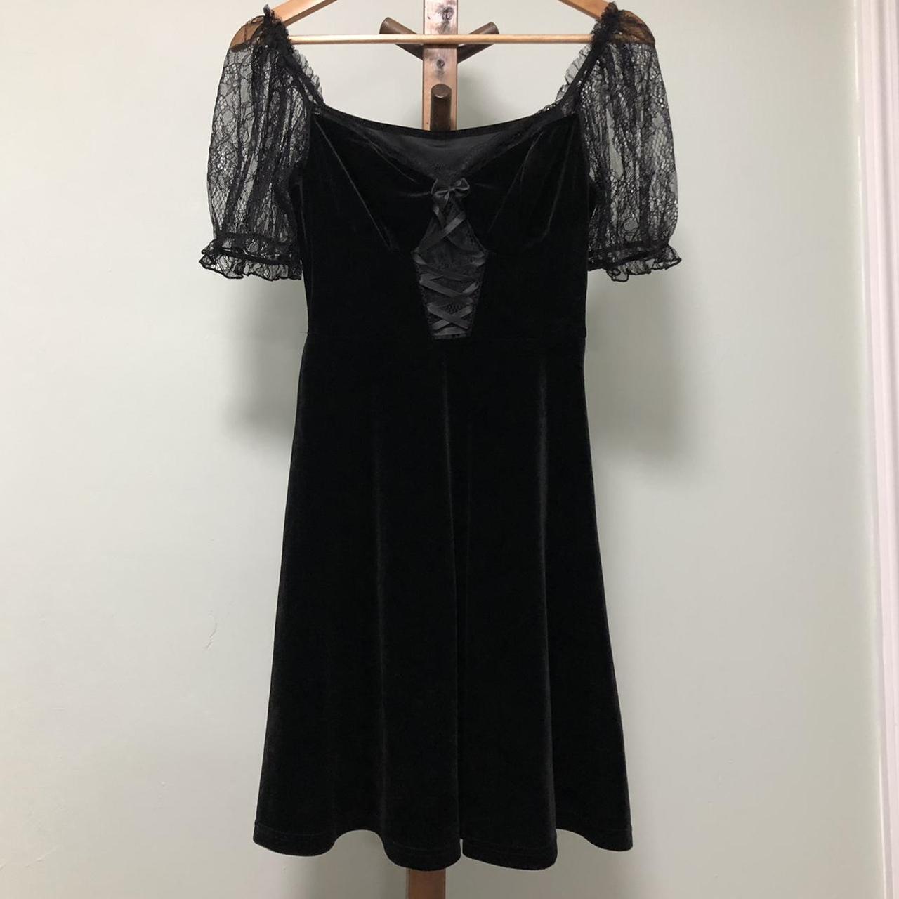 Ameri　VELOUR PUFF SLEEVE DRESS VELOUR PUFF SLEEVE DRESS（ドレス）｜Ameri（アメリ）の