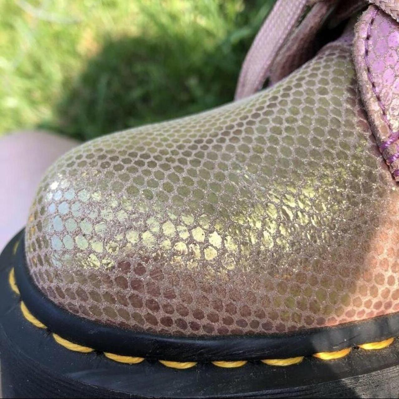 Martens Molly metallic pink iridescent Depop
