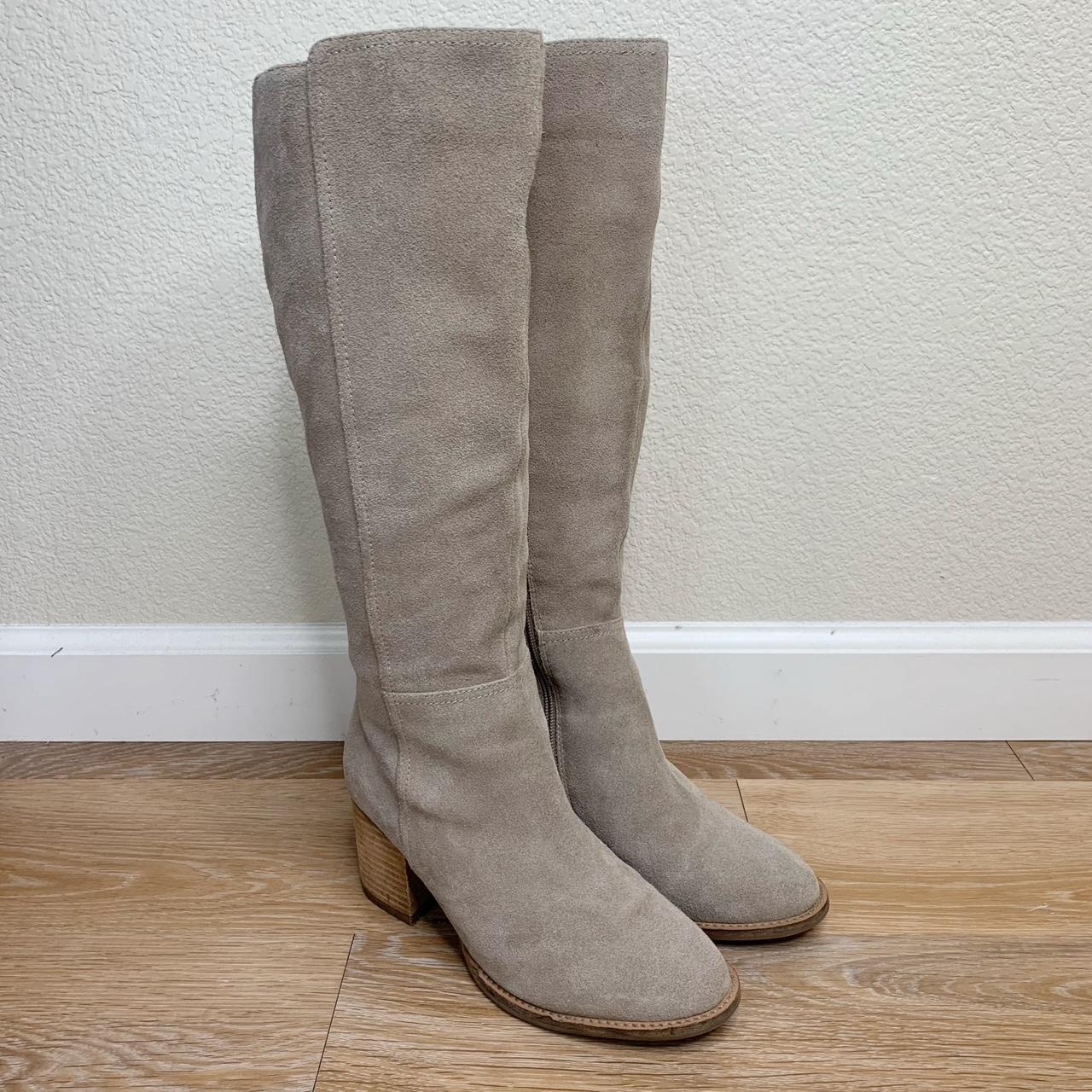 Waterproof suede hotsell knee high boots