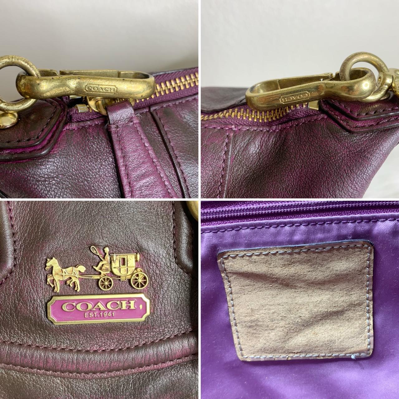 Coach Soho Pleated Flap Shoulder Bag Purple | Purple bags, Shoulder bag,  Bags